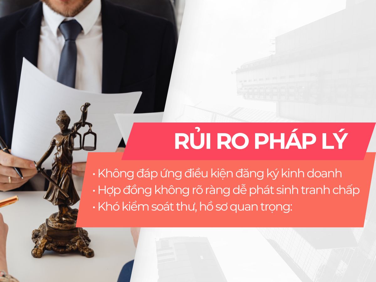 Những rủi ro khi thuê văn phòng ảo - Vanphongao.asia