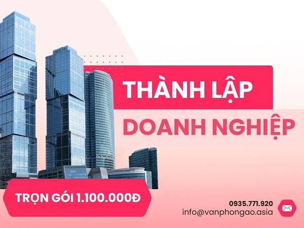 Dịch vụ thành lập doanh nghiệp trọn gói tại vanphongao.asia