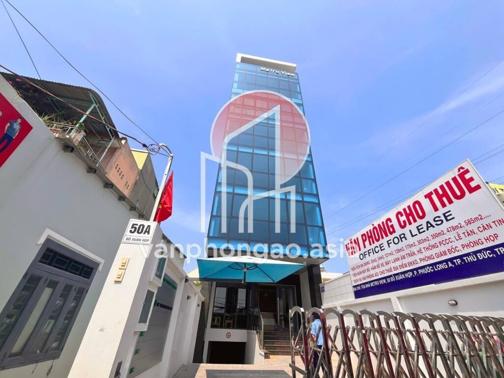 Cho thuê văn phòng ảo, địa chỉ đăng ký kinh doanh tại Metro View Building, 50A Đỗ Xuân Hợp, Phường Phước Long, TP.HCM - Vanphongao.asia