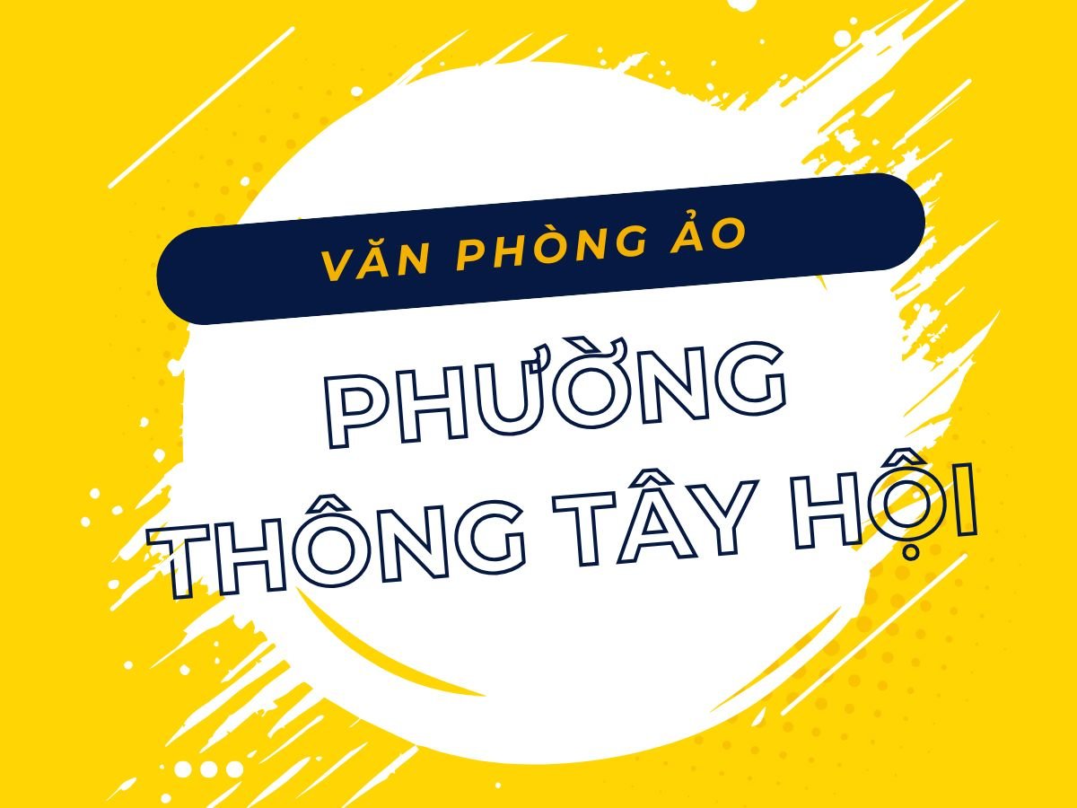 Văn phòng ảo Phường Thông Tây Hội, TP.HCM