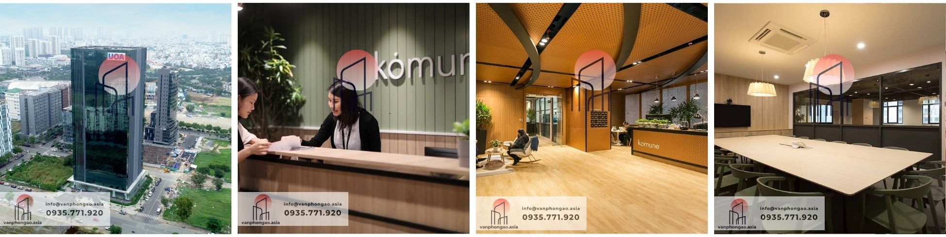 Cho thuê văn phòng ảo, địa chỉ đăng ký kinh doanh tại UOA Tower, 6 Tân Trào, Phường Tân Mỹ, TP.HCM - Vanphongao.asia