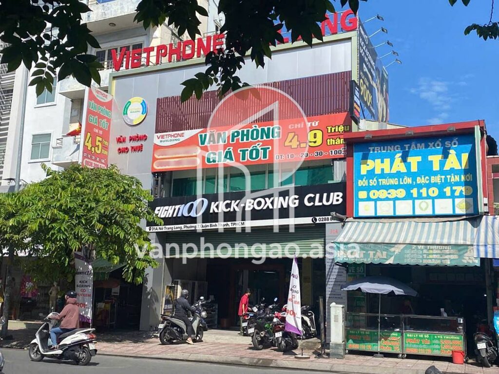 Cho thuê văn phòng ảo, địa chỉ đăng ký kinh doanh tại VietPhone Building, 31 Nơ Trang Long, Phường Gia Định, TP.HCM - Vanphongao.asia