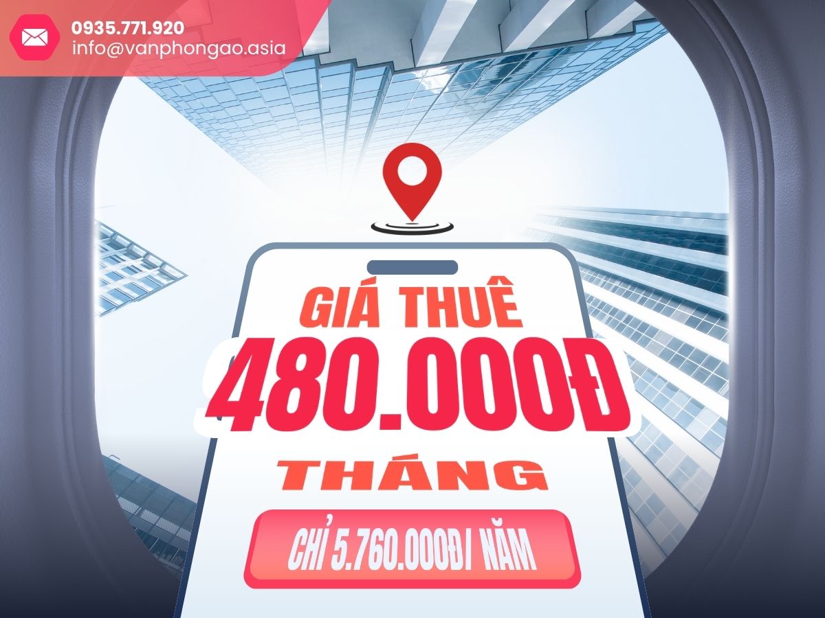 Cho thuê văn phòng ảo, địa chỉ đăng ký kinh doanh tại Thanh Long Tower, 456 Xô Viết Nghệ Tĩnh, Phường Thạnh Mỹ Tây, TP.HCM - Vanphongao.asia